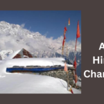 Aadi Himani Chamunda Temple nestled in the Himalayas