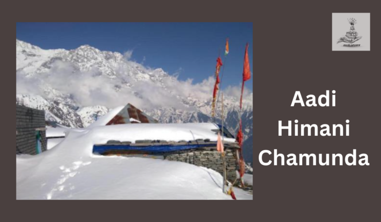 Aadi Himani Chamunda Temple nestled in the Himalayas